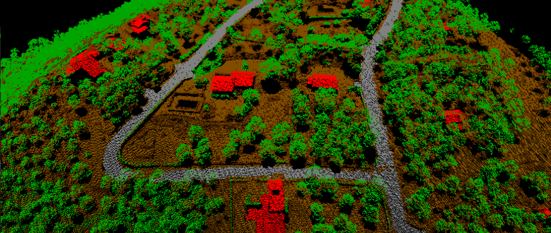 LiDAR-UAV: Procesado LiDAR eficiente para aplicacións de UAVs